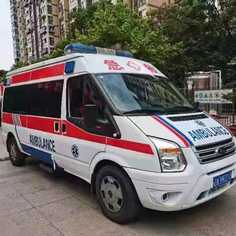 通州长途救护车护送病人返乡